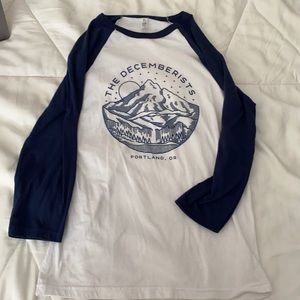The Decemberists Band Baseball T-shirt - Like New